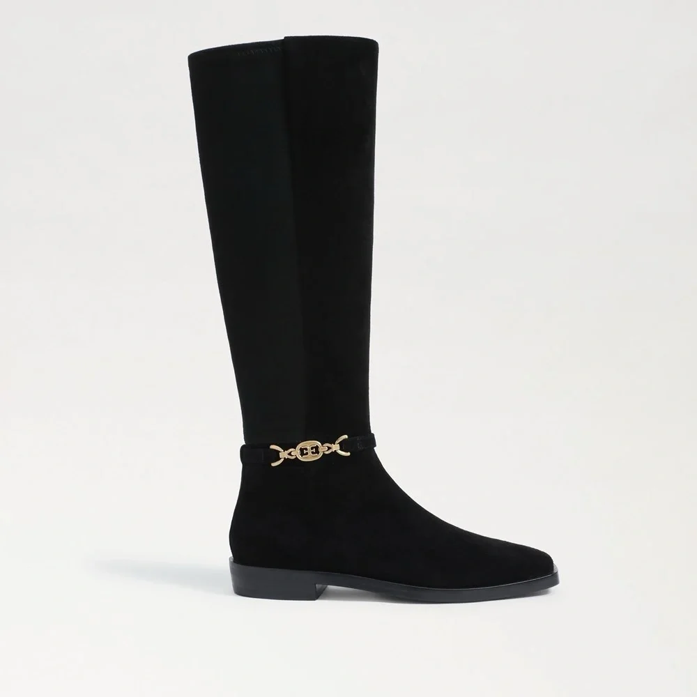 Sam‎ Edelman CLIVE EMBELLISHED RIDING BOOT Sz 7.5M